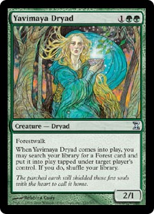 Yavimaya Dryad (foil)