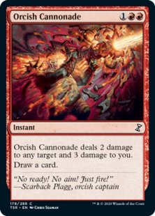 Orcish Cannonade (foil)