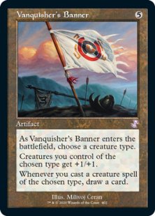 Vanquisher's Banner FOIL Ixalan NM Artifact Rare MAGIC GATHERING CARD ABUGames 