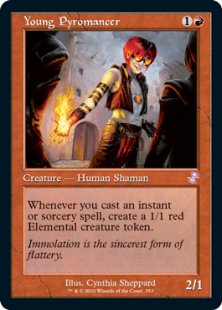 Young Pyromancer (foil)