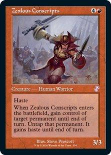 Zealous Conscripts (foil)