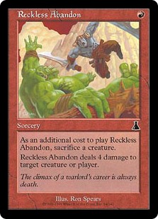 Reckless Abandon (foil)