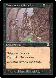 Yawgmoth's Bargain (foil)