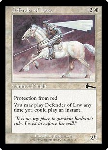 Defender of Law (foil)