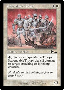 Expendable Troops (foil)