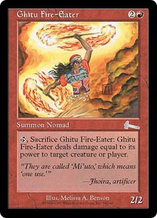 Ghitu Fire-Eater (foil)