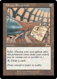 Urza's Blueprints (foil)