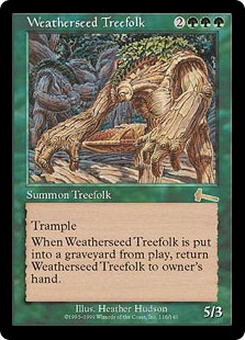 Weatherseed Treefolk (foil)