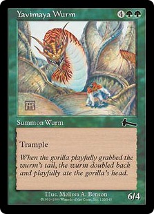 Yavimaya Wurm