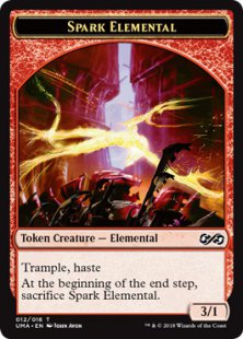 Spark Elemental token (3/1)