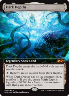 Dark Depths (foil) (extended art)