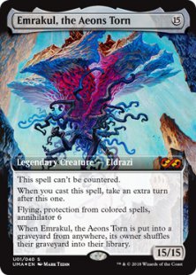 Emrakul, the Aeons Torn (foil) (extended art)