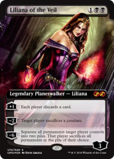 Liliana of the Veil (foil) (extended art)