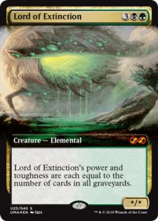 Lord of Extinction (foil) (extended art)
