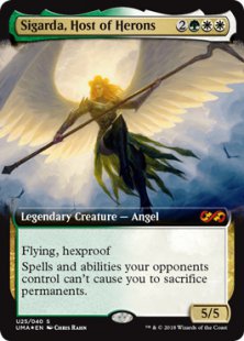 Sigarda, Host of Herons (foil) (extended art)