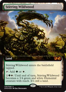 Stirring Wildwood (foil) (extended art)