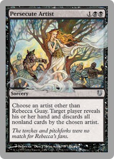 Persecute Artist (foil)