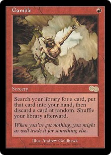 cards like gamble mtg Similar cards to Gamble
