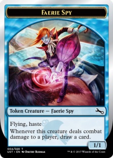 Faerie Spy token (foil) (1/1)
