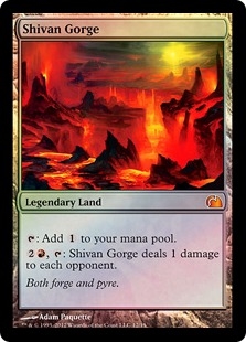 Shivan Gorge (foil)