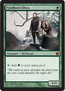 Fyndhorn Elves (foil)