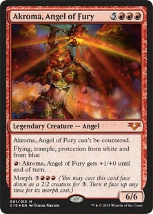 Akroma, Angel of Fury (foil)