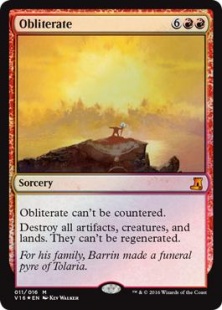 Obliterate (foil)