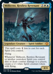 Millicent, Restless Revenant (foil)