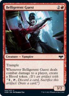 Belligerent Guest (foil)