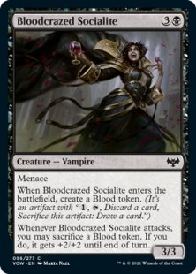 Bloodcrazed Socialite (foil)