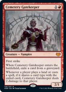 Cemetery Gatekeeper (foil)