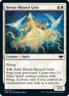 Heron-Blessed Geist (foil)