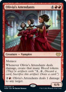 Olivia's Attendants (foil)