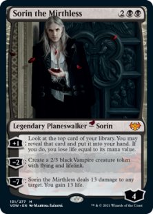 Sorin the Mirthless (foil)