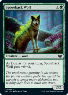 Sporeback Wolf (foil)