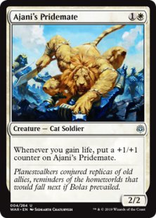 Ajani's Pridemate (foil)