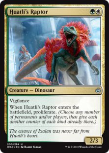 Huatli's Raptor (foil)