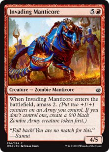 Invading Manticore (foil)