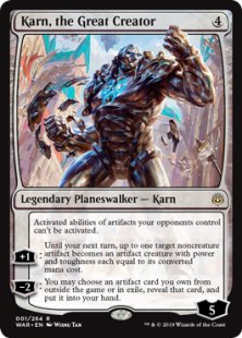 Karn, the Great Creator (foil)