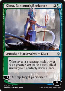 Kiora, Behemoth Beckoner (foil)