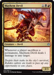 Mayhem Devil (foil)