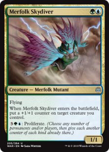 Merfolk Skydiver (foil)