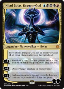 Nicol Bolas, Dragon-God (foil)