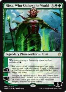 Nissa, Who Shakes the World (foil)