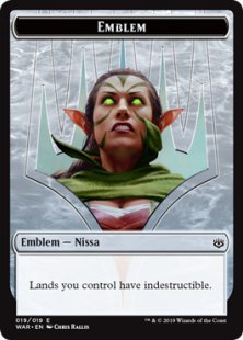 Nissa, Who Shakes the World emblem