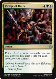 Pledge of Unity (foil)