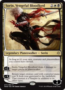 Sorin, Vengeful Bloodlord (foil)