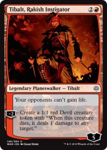Tibalt, Rakish Instigator (foil)