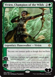 Vivien, Champion of the Wilds (foil)