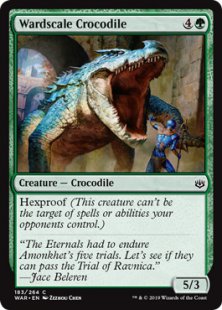 Wardscale Crocodile (foil)